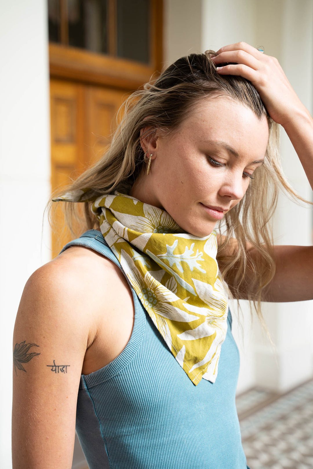 hand screen printed textile – australian made