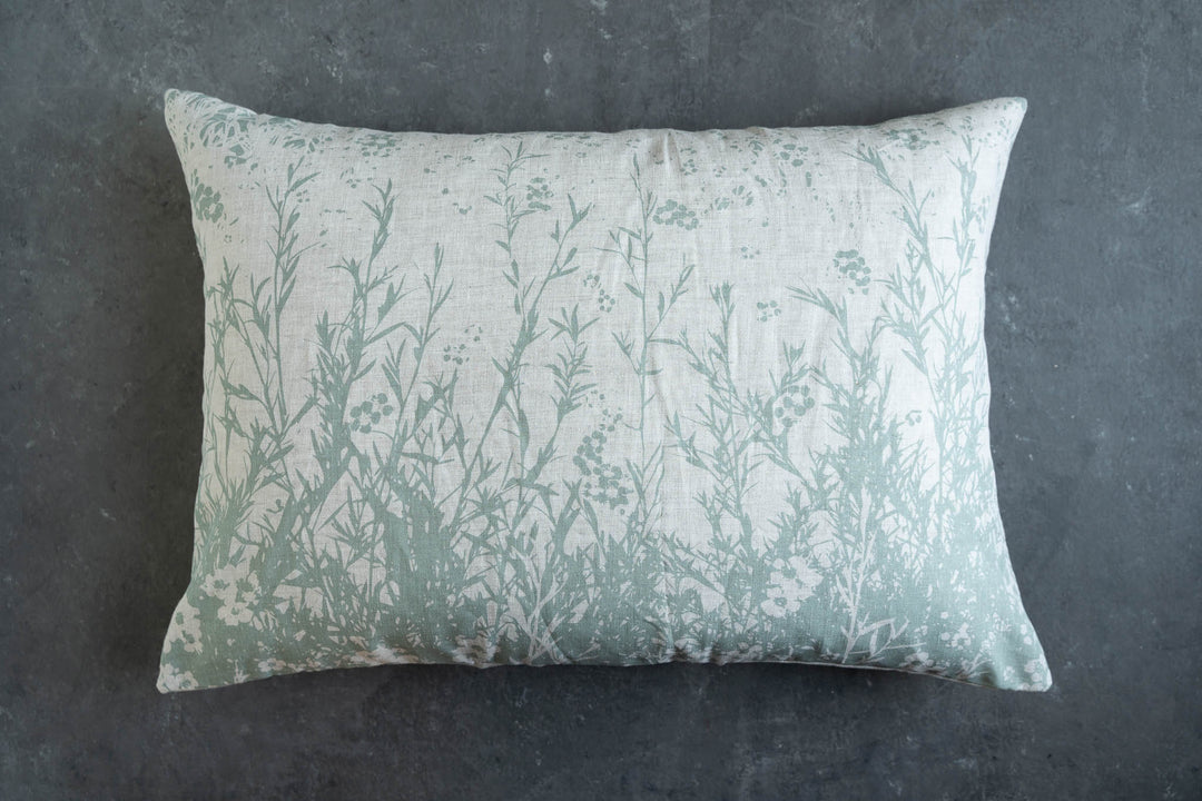 hand screen printed linen homewares – tea-tree design – australian made