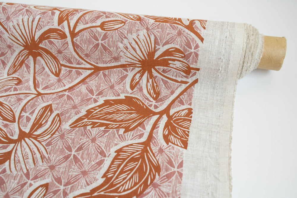 hand screen printed textile – australian made