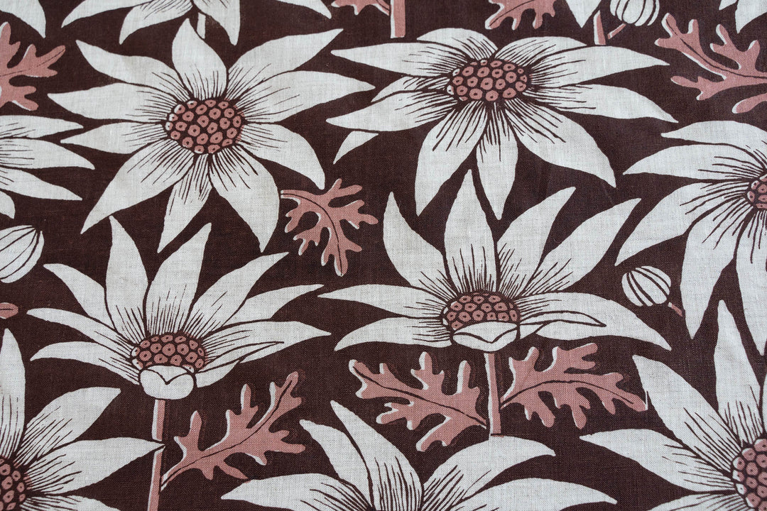 hand screen printed textile – australian made