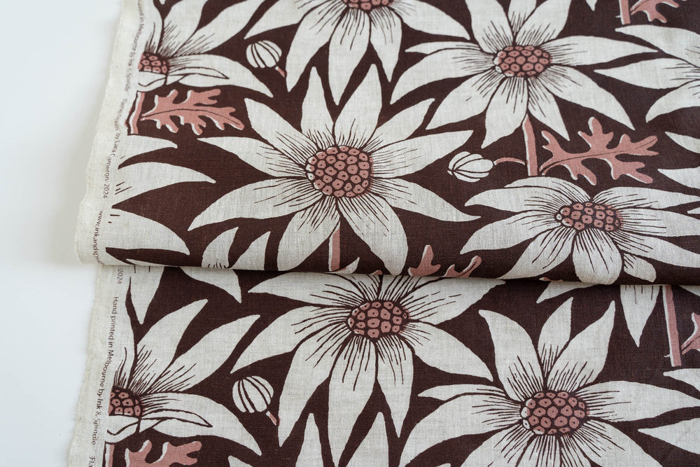 hand screen printed textile – australian made