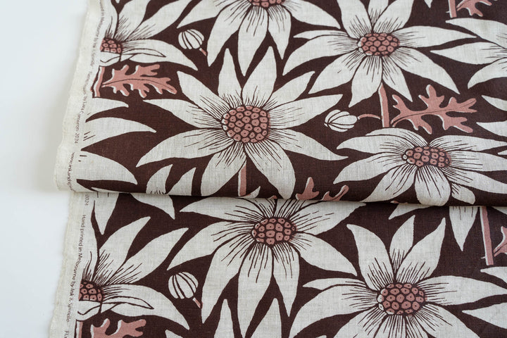 hand screen printed textile – australian made