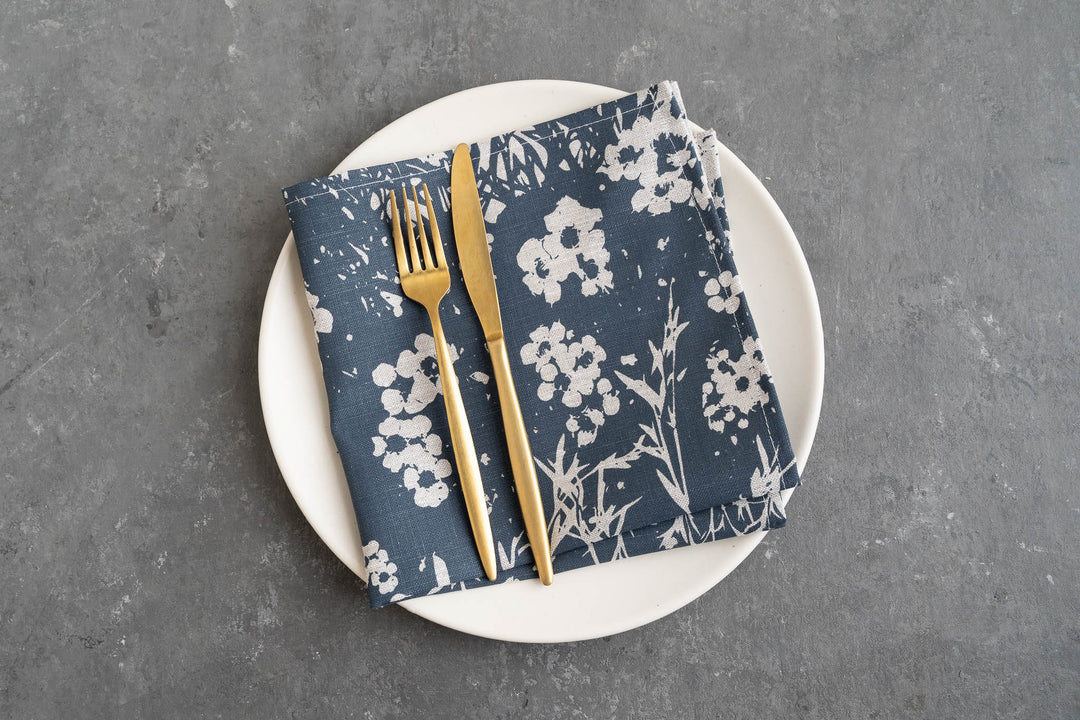 hand screen printed linen homewares – australian made
