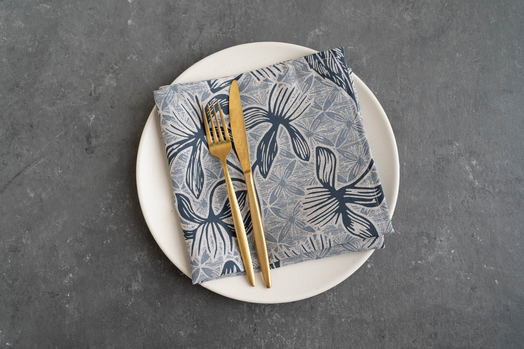 hand screen printed linen homewares – australian made