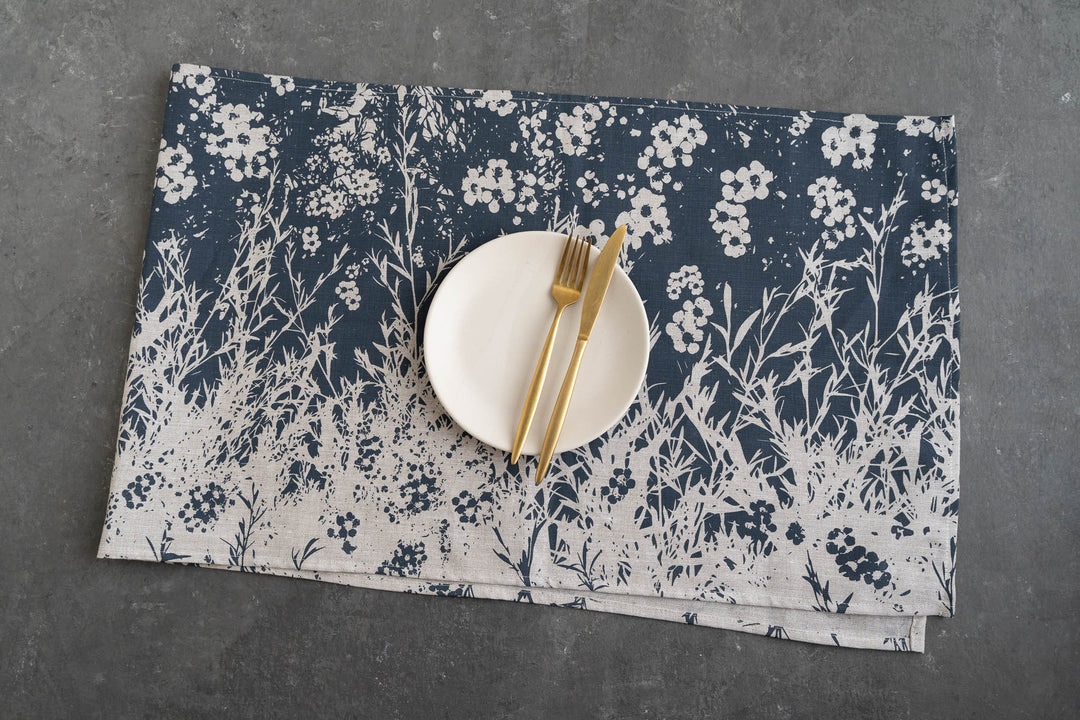 hand screen printed linen homewares – australian made