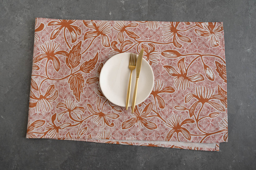 hand screen printed linen homewares – australian made