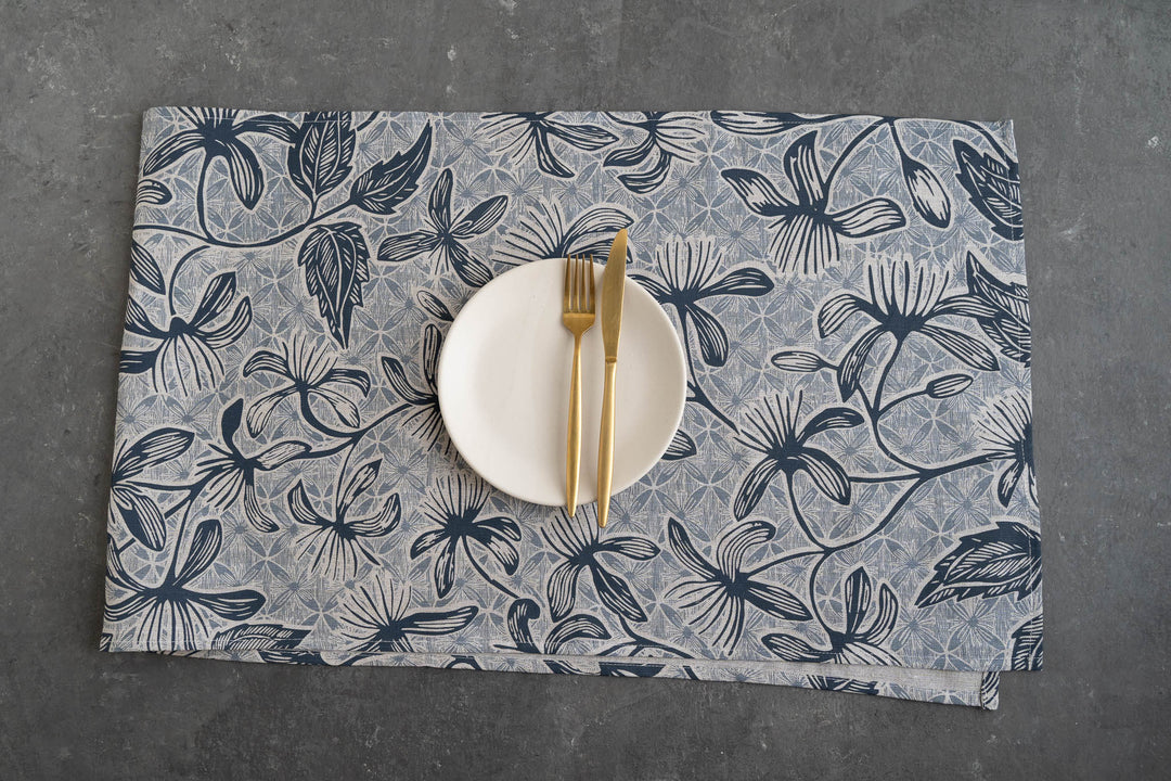 hand screen printed linen homewares – australian made
