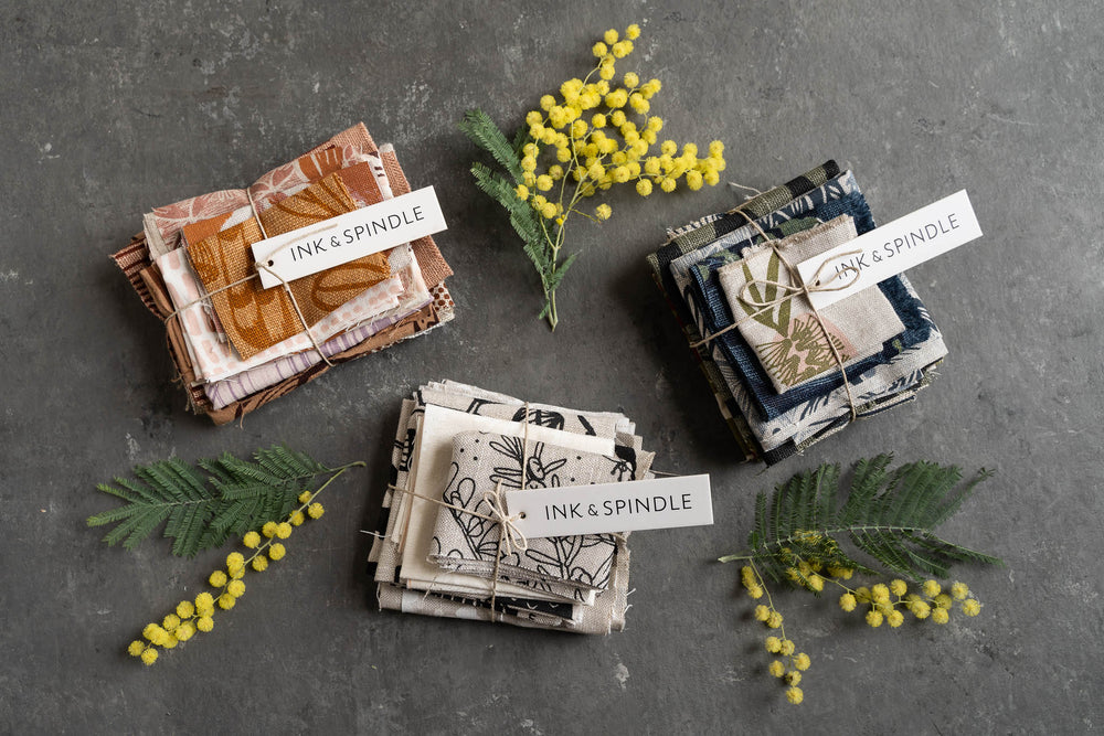 hand screen printed textile – australian made