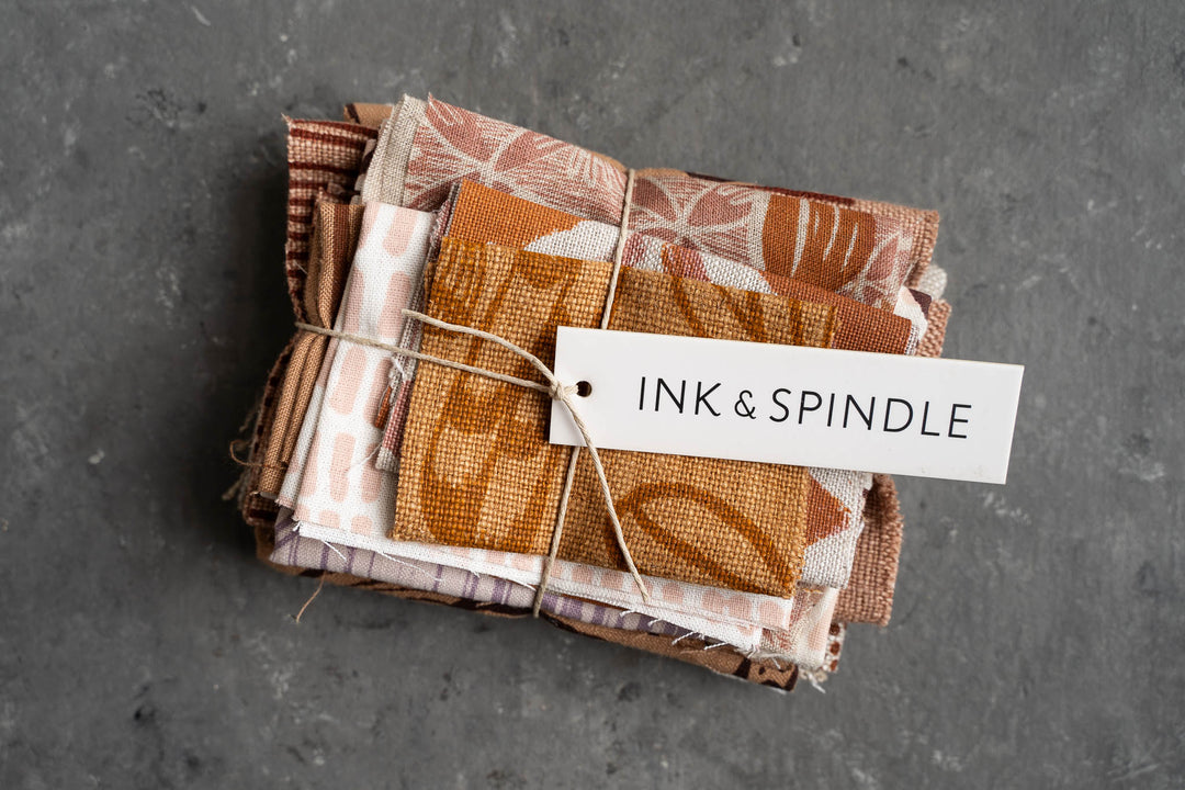 hand screen printed linen bundle – australian made