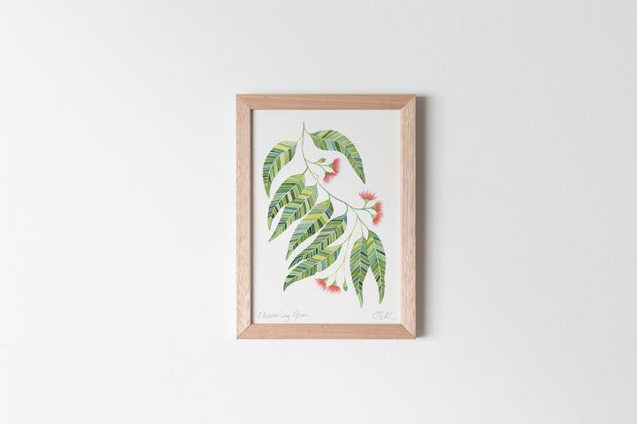 'Flowering Gum' Fine Art Print