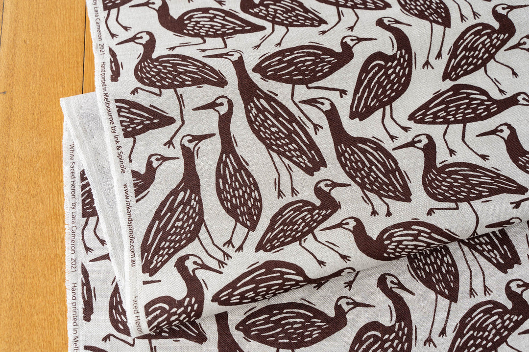 hand screen printed textile – australian made