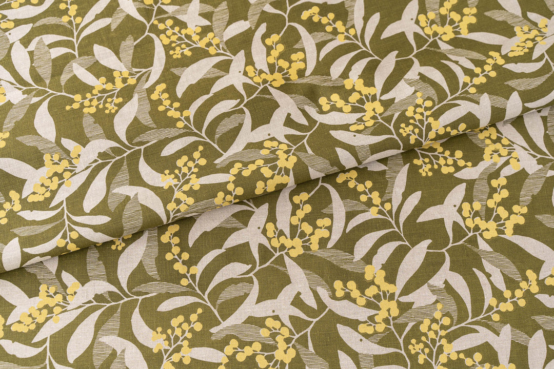 hand screen printed textile – australian made