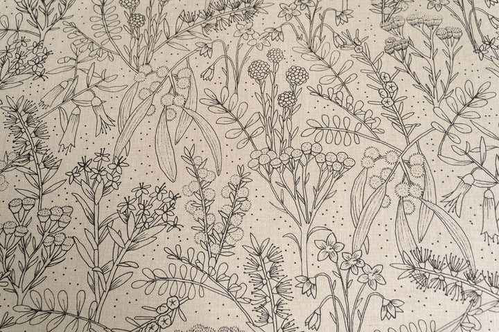 hand screen printed textile – australian made