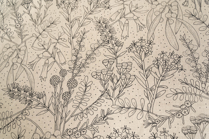 hand screen printed textile – australian made