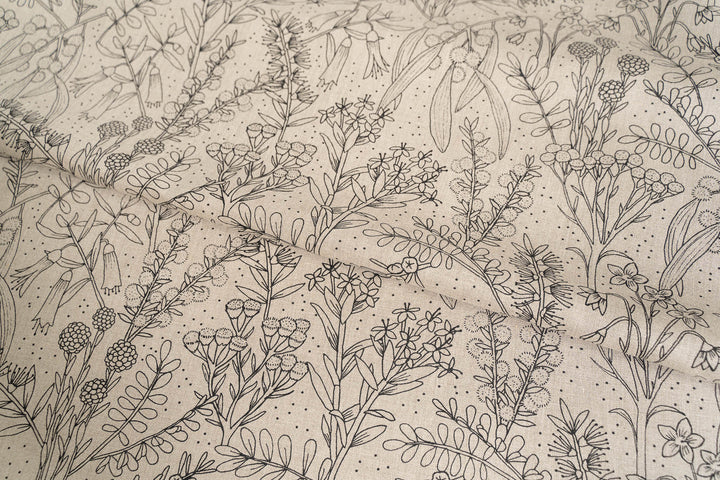 hand screen printed textile – australian made