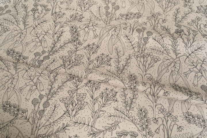 hand screen printed textile – australian made