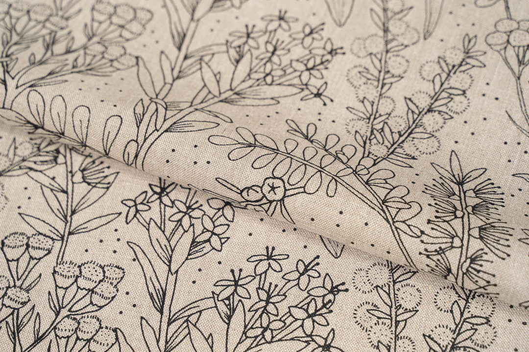 hand screen printed textile – australian made