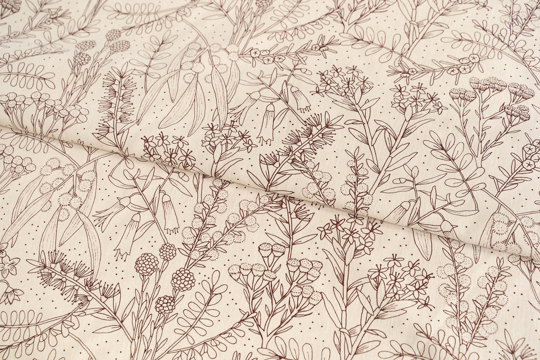 hand screen printed textile – australian made