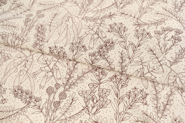 hand screen printed textile – australian made