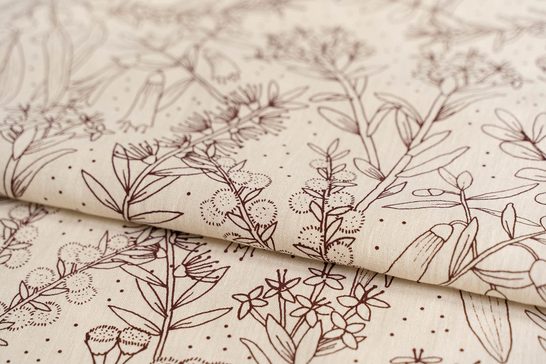 hand screen printed textile – australian made