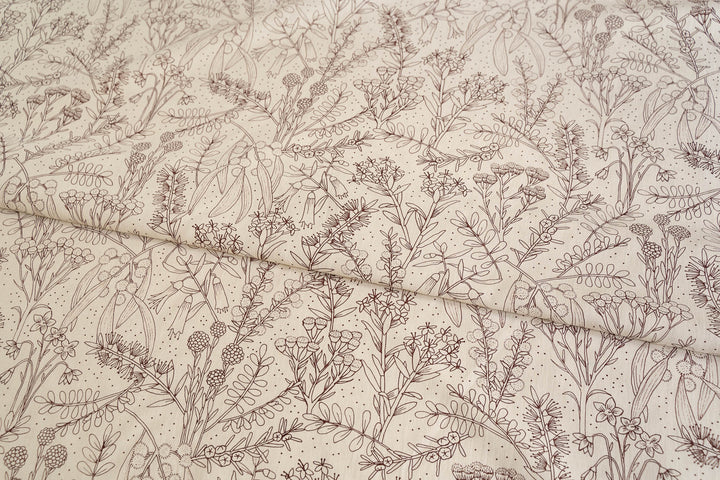 hand screen printed textile – australian made