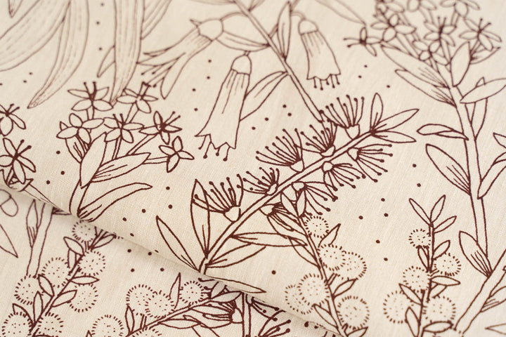 hand screen printed textile – australian made