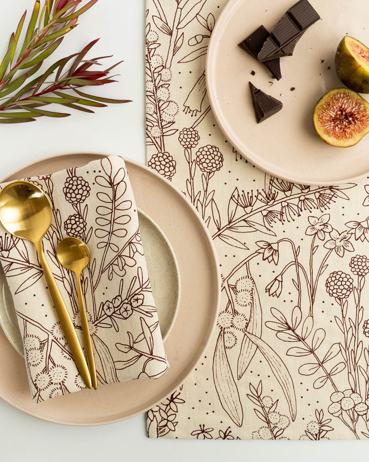 hand screen printed textile – australian made