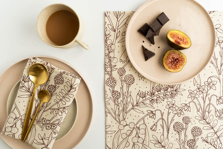 hand screen printed textile – australian made