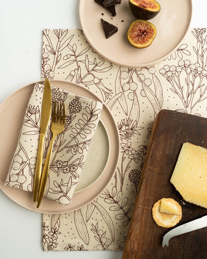hand screen printed textile – australian made
