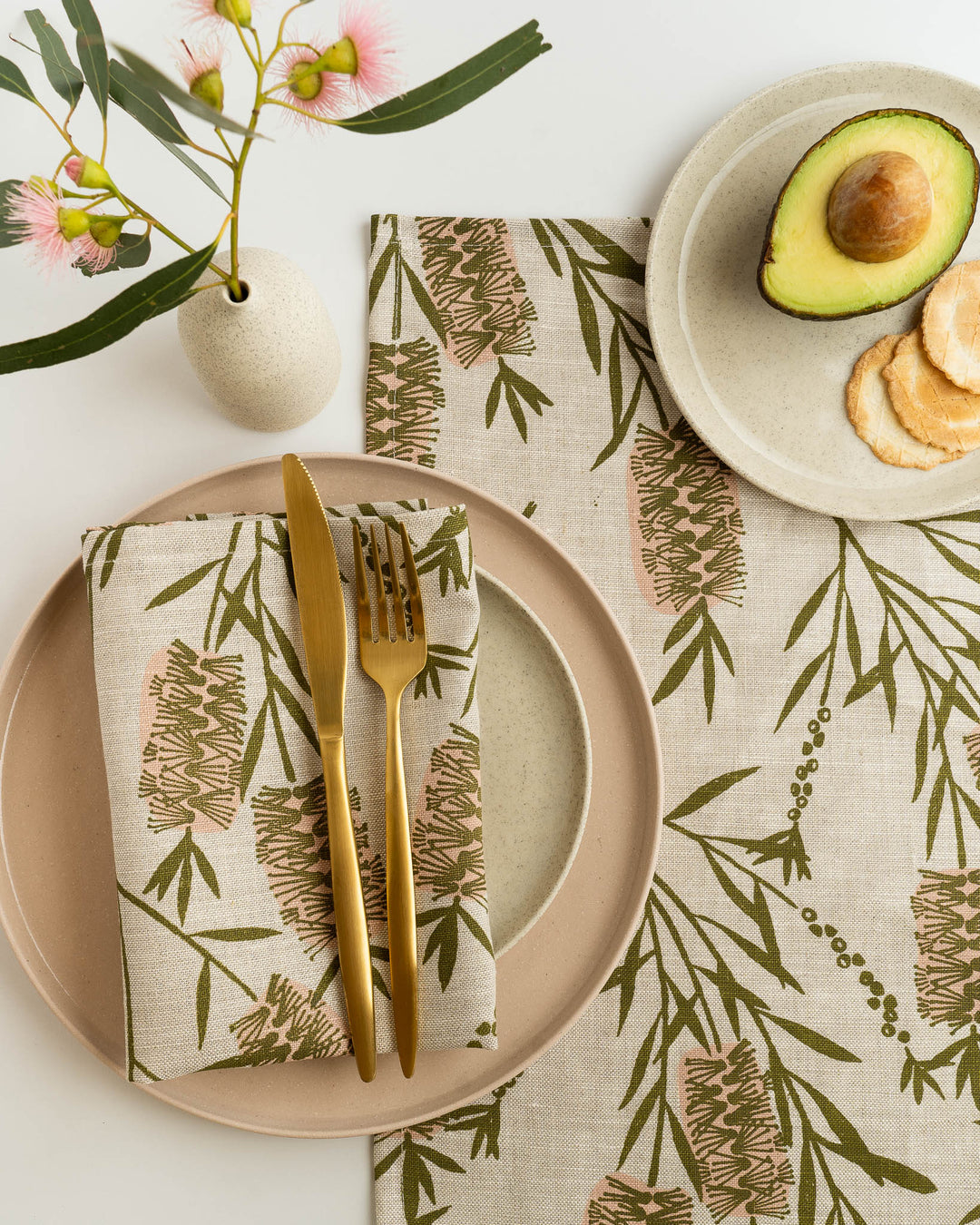 hand screen printed textile – australian made