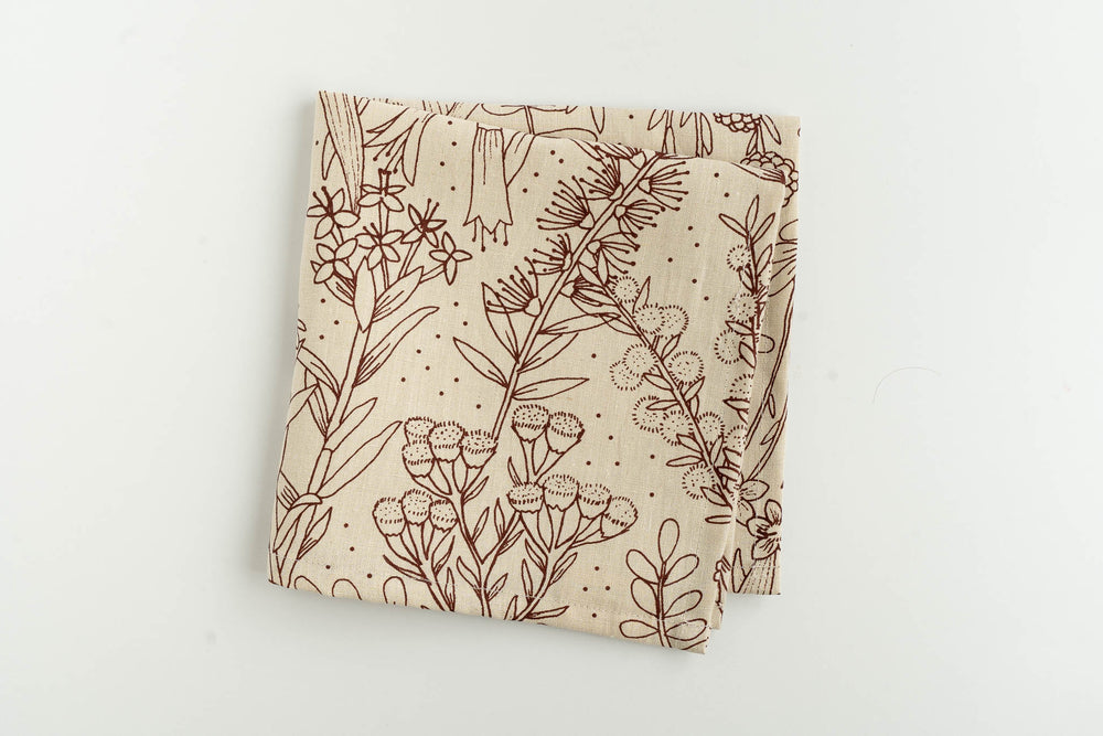 hand screen printed textile – australian made