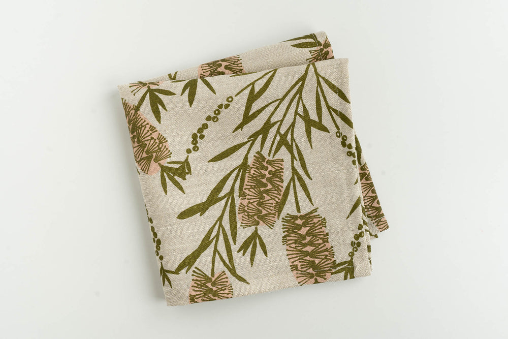hand screen printed textile – australian made