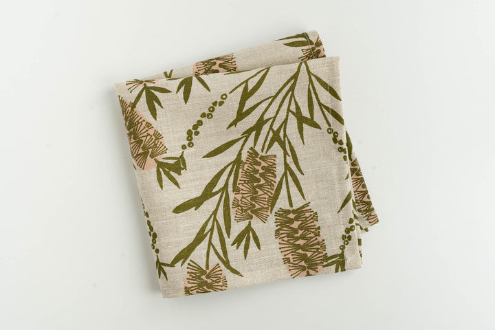 hand screen printed textile – australian made