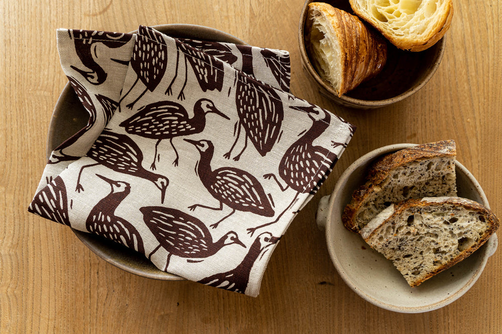 hand screen printed textile – australian made