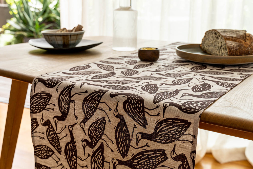 hand screen printed textile – australian made