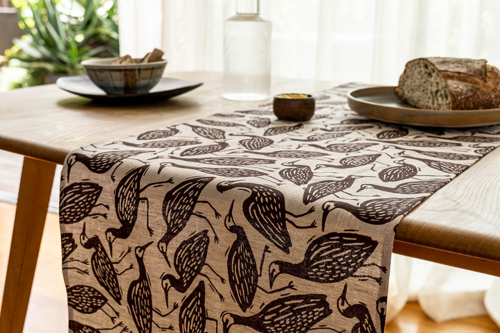 hand screen printed textile – australian made