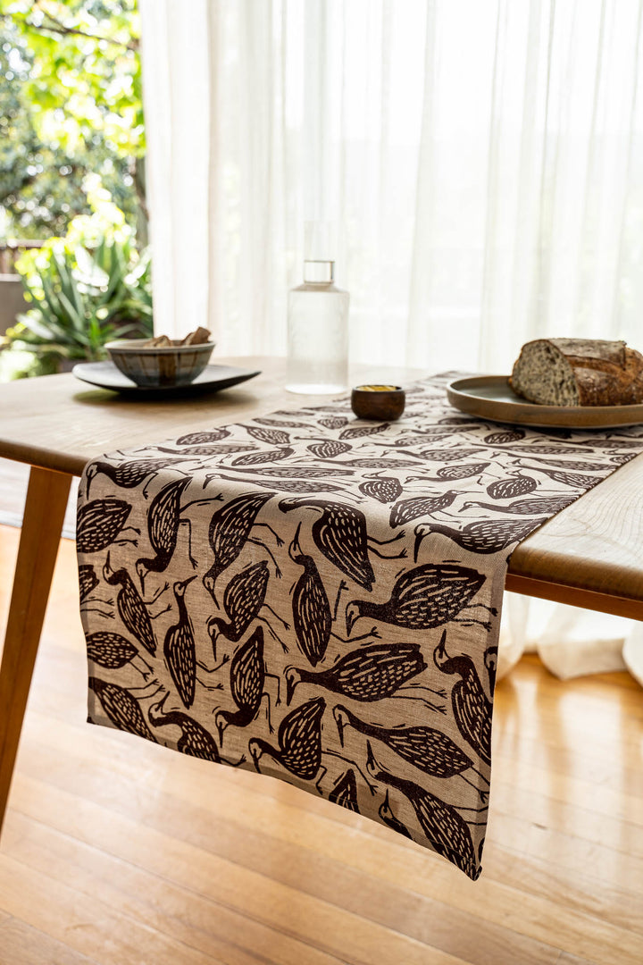 hand screen printed textile – australian made