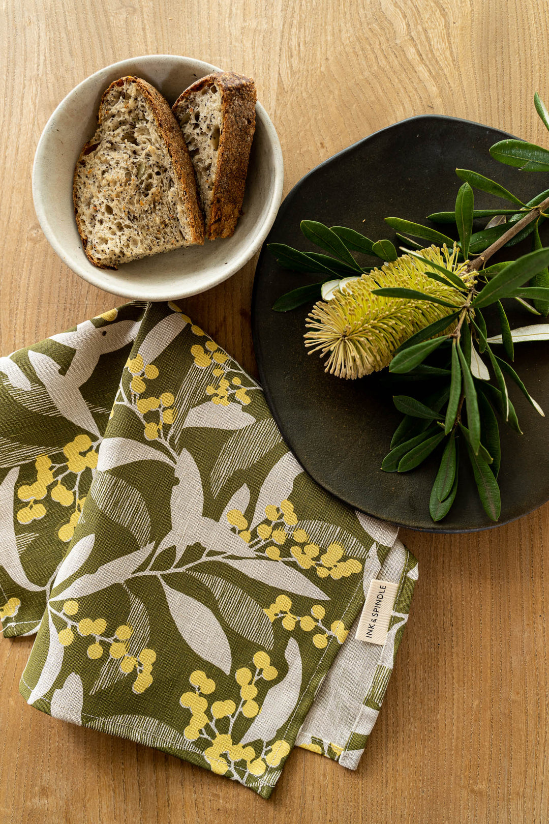 hand screen printed textile – australian made