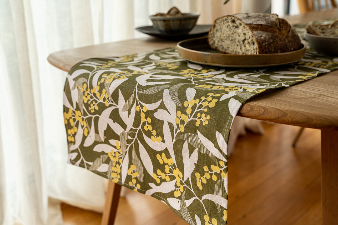 hand screen printed textile – australian made