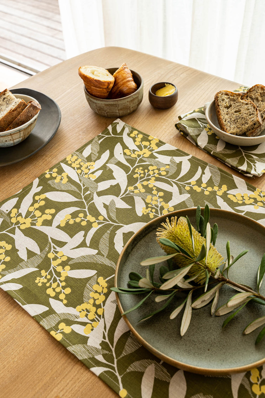 hand screen printed textile – australian made