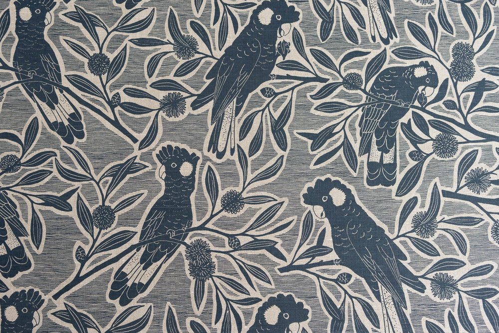 hand screen printed textile – australian made