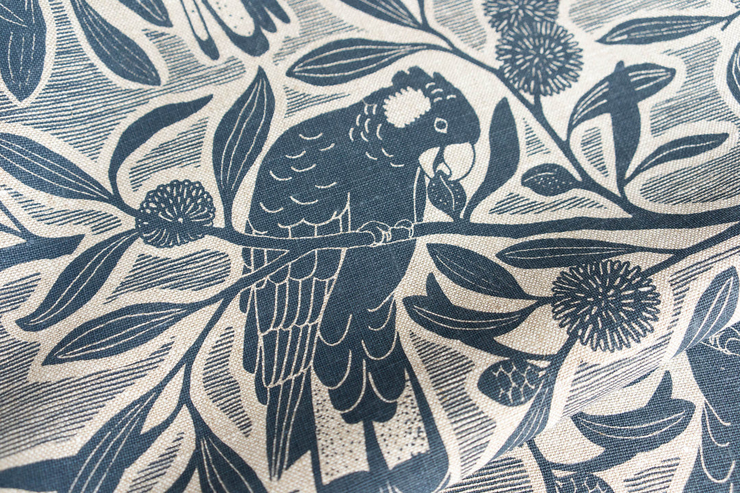 hand screen printed textile – australian made