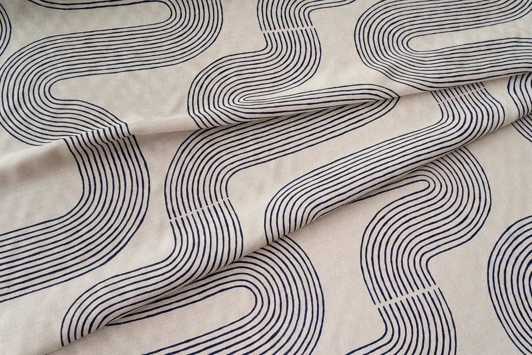 hand screen printed textile – australian made