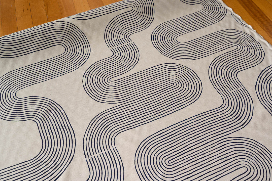 hand screen printed textile – australian made