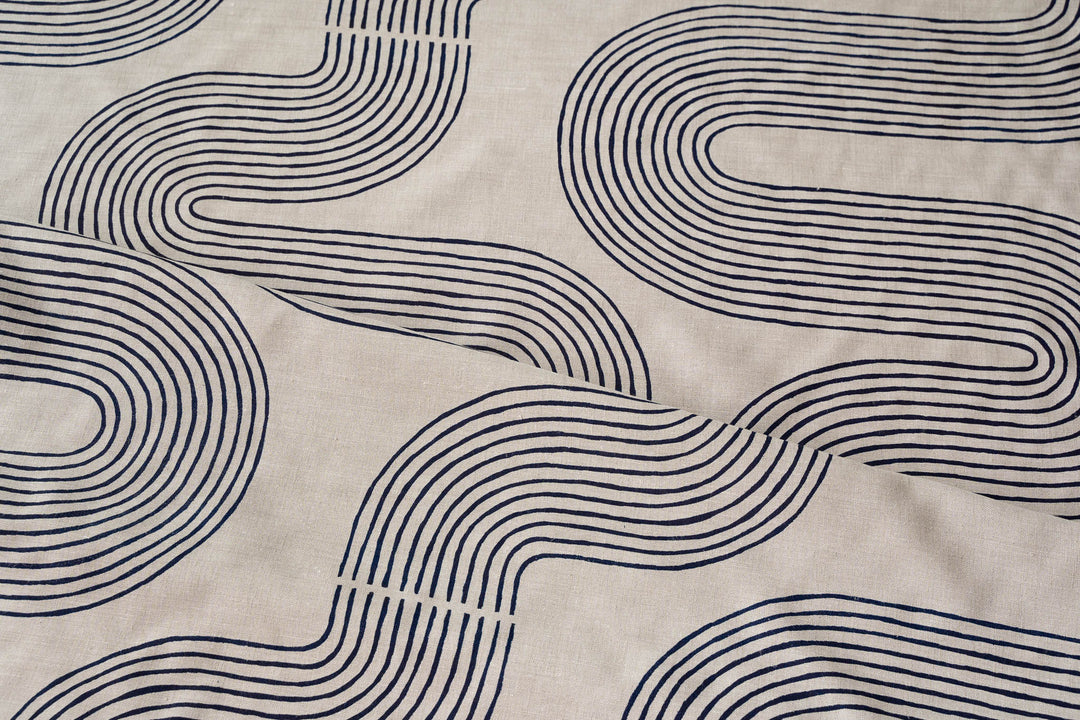 hand screen printed textile – australian made