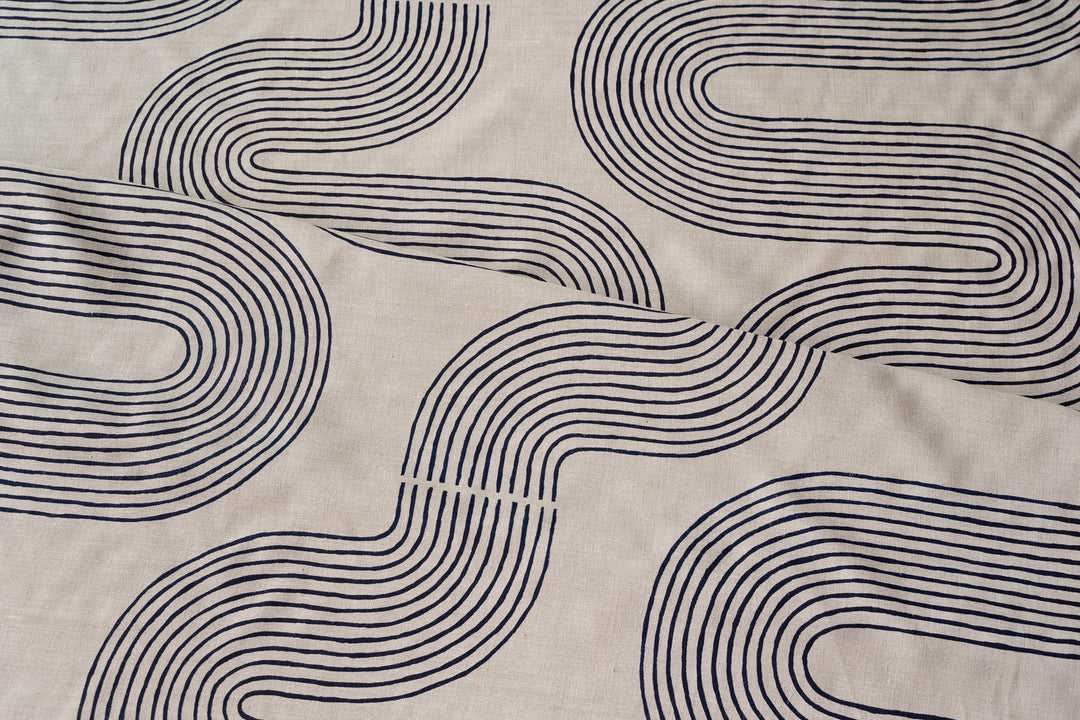 hand screen printed textile – australian made