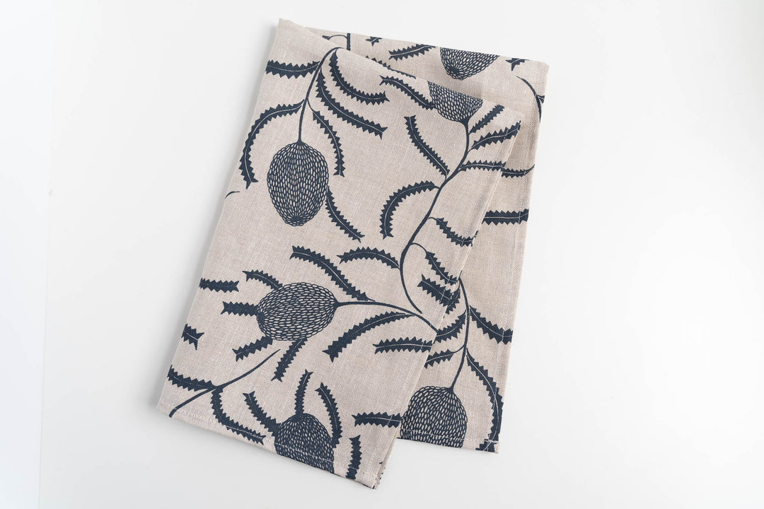 hand screen printed textile – australian made