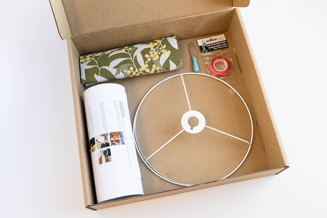 hand screen printed linen kit – australian made