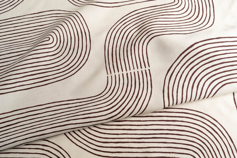 hand screen printed textile – australian made