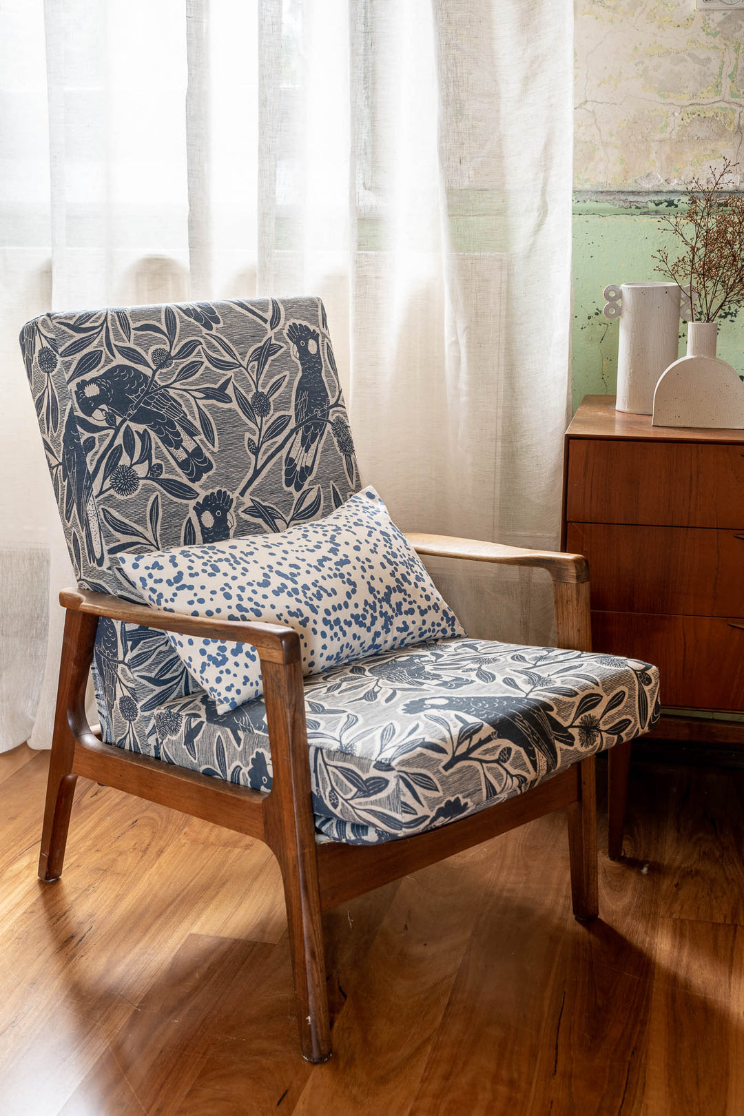 hand screen printed textile – australian made